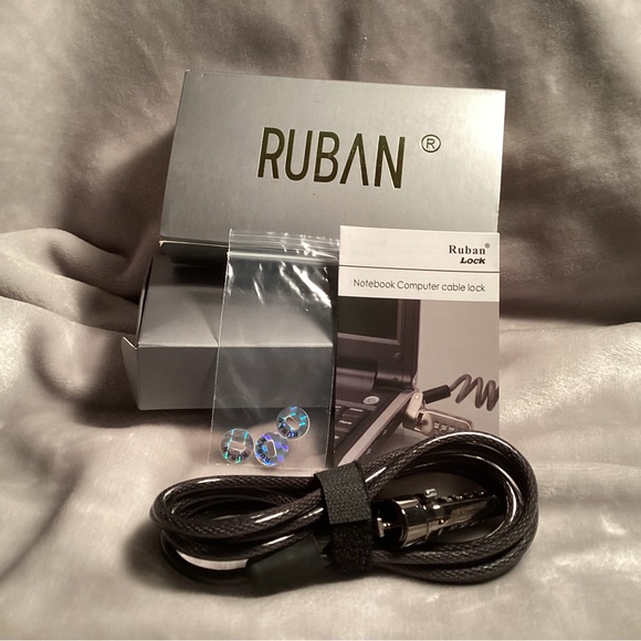 RUBIN Laptop computer lock. NIB - Picture 4 of 8